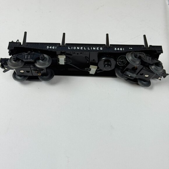 Lionel Postwar Celebration Series 3461 Operating Log Dump Car 2001 Edition - Picture 5 of 10